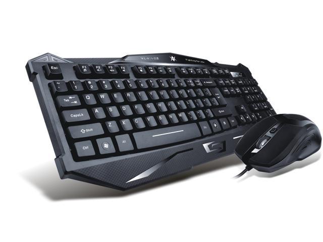 K-RAY KM8000 High Quality Wired Gaming Keyboard with Mouse Control For DESKTOP PC Laptop Wired Keyboard Mouse Combos