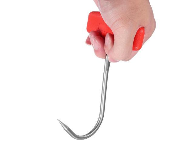 Stainless Steel Beef Meat Hook Clasps duck goose Turkey Roast Duck Bacon Hook BBQ Storage Hanger Bread Hooks Tools Accessories