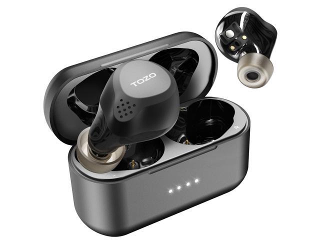 TOZO NC7 Hybrid Active Noise Cancelling Wireless Earbuds ANC in-Ear Detection Headphones IPX6 Waterproof Bluetooth 50 TWS Stereo Earphones
