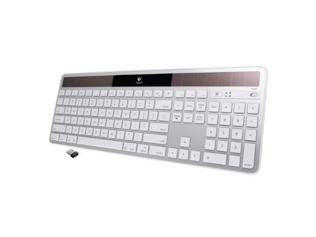 Recertified - Logitech Wireless Solar Keyboard K750 For MAC Silver