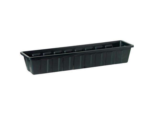 Novelty Poly-Pro 36 In Polypropylene Hunter Green Flower Box Planter 02361