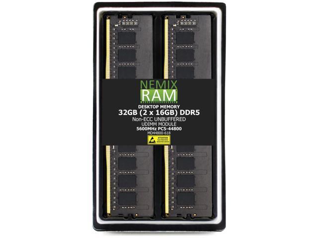 NEIX RA 96GB (2X48GB) DDR5 5600Hz PC5-44800 Non-ECC 262-PIN 1.1V 46...