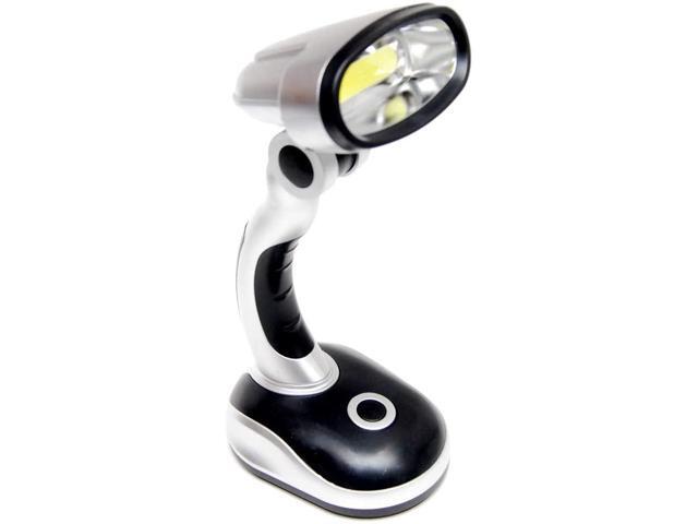 Luxxii LED Desk Lamp - Battery or USB Operated Light Weight Portable Lamp