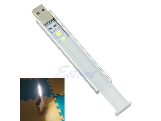 Hariier USB Gadgets Portable Mini Bright 8 LED Light USB Lamp for Power Bank Desktop PC Notebook Laptop Reading