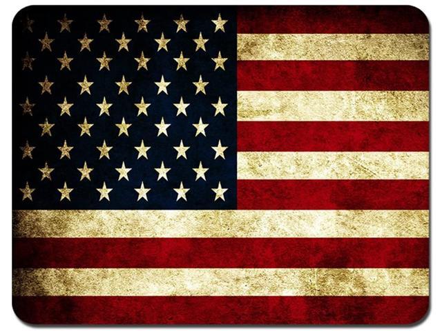 Meffort Inc Standard 95 x 79 Inch Mouse Pad - American Flag