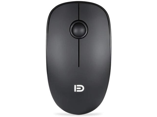 Docooler FD 24G Wireless Optical Mouse Slim Mice Tracking Power Saving for Laptop PC