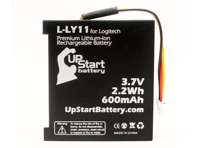 Logitech L-LY11 Mouse Battery Replacement (600mAh 37V Lithium-Ion) - Compatible with Logitech CP-MXL11 LLY11 F12440097 200810 CSLOY11RC