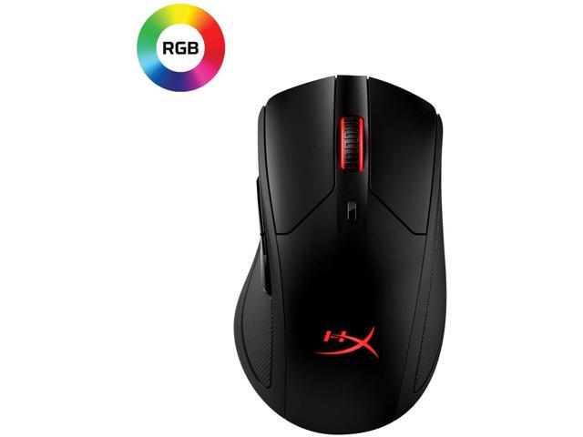 HyperX Pulsefire Dart - Wireless RGB Gaming Mouse - Software-Controlled Customization - 6 Programmable Buttons - Qi-Charging Battery up to 50 Hours