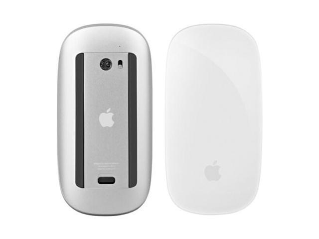 Recertified - Apple Magic Mouse Bluetooth Wireless Battery Powered MultiTouch Silver MB829LL/A