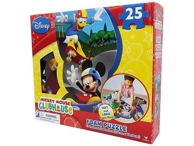 Cardinal Mickey Mouse Clubhouse 25 Foam Piece Puzzle