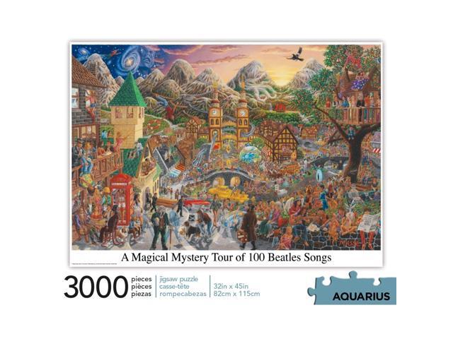 aquarius magical mystery tour 3000 piece jigsaw puzzle