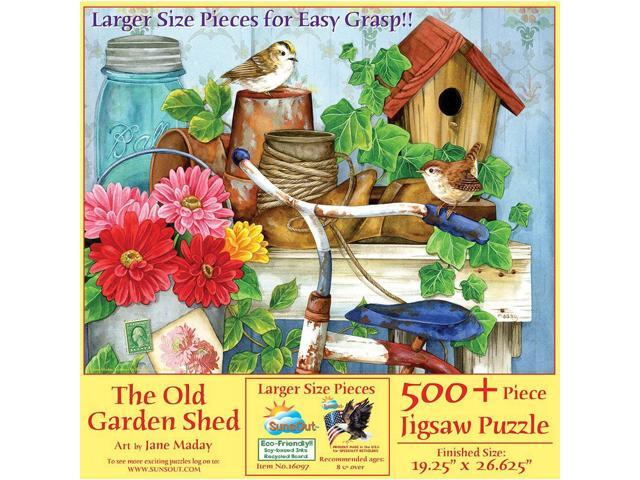 Old Garden Shed 500 Piece Puzzle by SunsOut