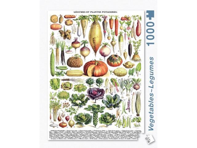 Vegetables Légumes 1000 Piece Puzzle by New York Puzzle Company
