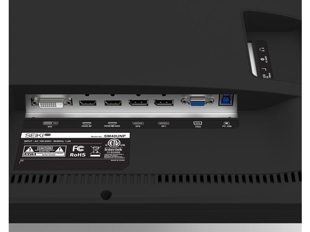Seiki Pro SM40UNP 40.0-Inch 4K LED-Lit Monitor - Newegg.com