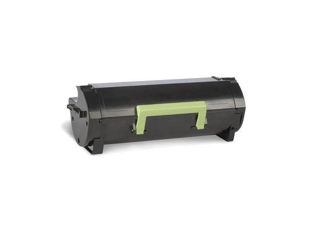 60F000G Return Program Toner Cartridge, 2,500 Page-Yield, Black