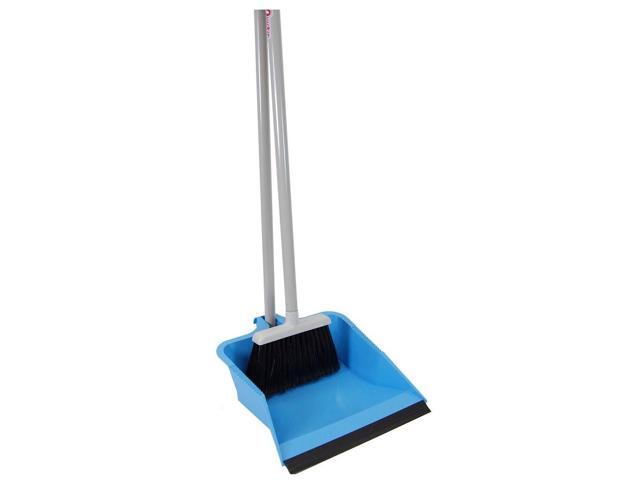 Quickie 429 Flip-Lock Dust Pan & Lobby Broom
