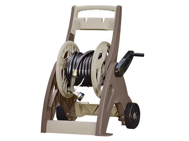 Suncast CPLJNF175BD 175' Resin Garden Reel Wheeled Cart for 5/8' Vinyl Hose