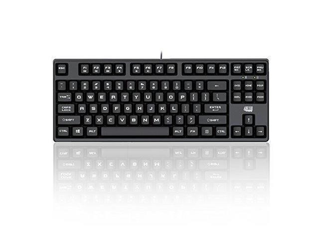 Adesso Easy Touch Compact Mechanical Gaming Keyboard (AKB-625UB)