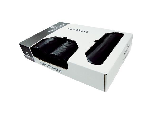 Brighton Trash Bags 32 gallons 33x44 09 Mil Blk 100 CT CW22751/H6644TK