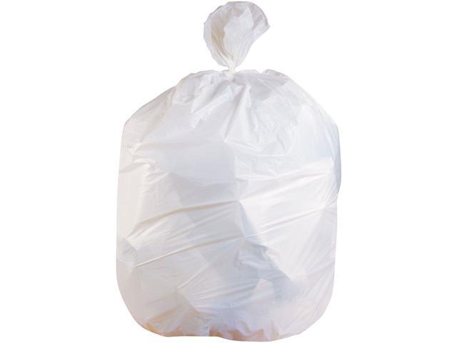 MyOfficeInnovations Trash Bags 30-33 Gallon 33x39 Low Density 074 Mil White 150