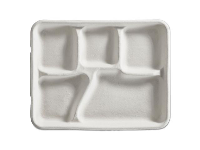 GTIN 037700104035 product image for Chinet Savaday Molded Fiber Food Tray, Beige, 7x5, 1,000 Trays (HUH10403CT) | upcitemdb.com