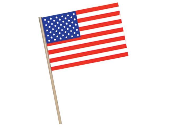 Beistle Plastic American Flag 18/Pack (50975)