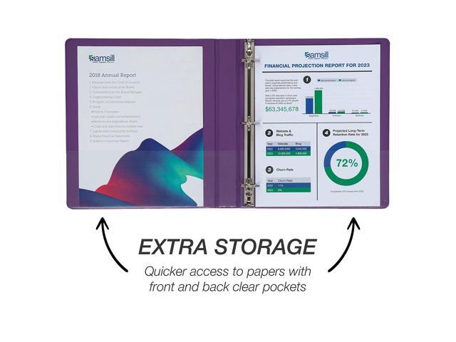 NeweggBusiness - Samsill Durable View Binders 3 D-Ring