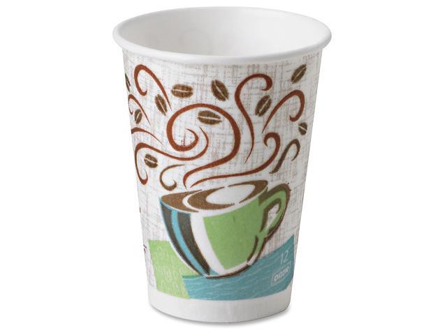 Dixie 5342CDSBPCT PerfecTouch Coffee Haze Hot Cups 12 fl oz - 1 Carton (960 Cups)