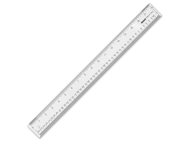  Westcott Wood Ruler Measuring Metric and 1/16  Scale With  Single Metal Edge, 30 cm (10375) : Office And School Rulers : Office  Products