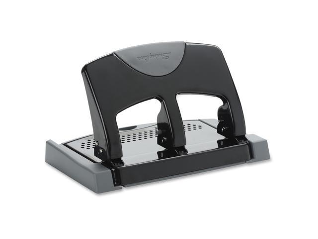 Swingline 45-Sheet SmartTouch Three-Hole Punch 9/32' Holes Black/Gray 74136