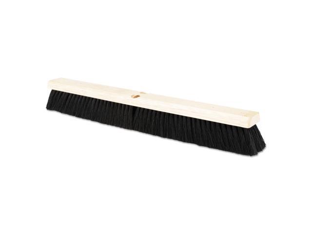 Boardwalk Floor Brush Head 2 1/2' Black Tampico Fiber 24' 20224