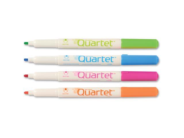 Quartet Dry-Erase Marker Bullet Tip Low-odor 4/PK Neon Assorted 51659542Q