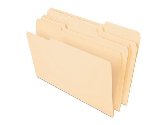 Pendaflex Essentials 1/3-cut Manila File Folders, Manila, 100 / Box (Quantity)