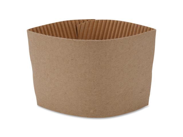 Hot Cup Sleeves 10-16oz Corrugated 1000/CT Brown