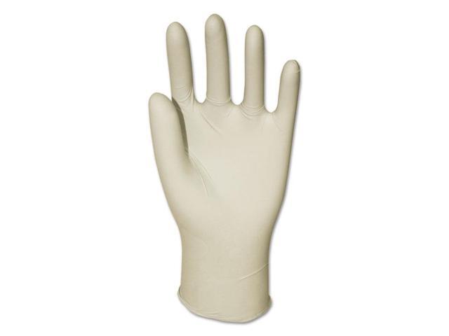 GENERAL SUPPLY Latex General-Purpose Gloves Powder-Free Natural Large 44 mil