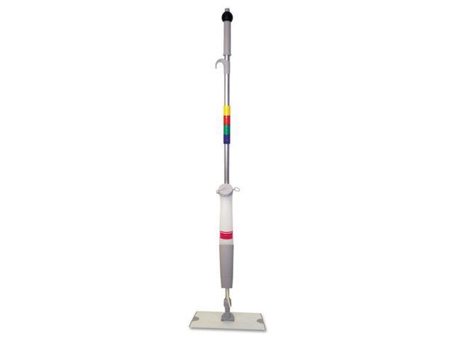 Boardwalk Bucketless Microfiber Mop System 5 x 18 Head 59' Handle Blue/Gray