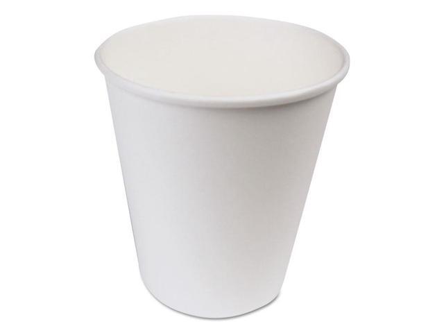Boardwalk BWKWHT10HCUP Paper Hot Cups 10 Ounces