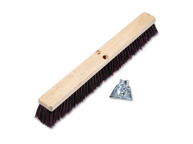 Boardwalk Floor Brush Head 3 1/4' Maroon Stiff Polypropylene 24' 20324