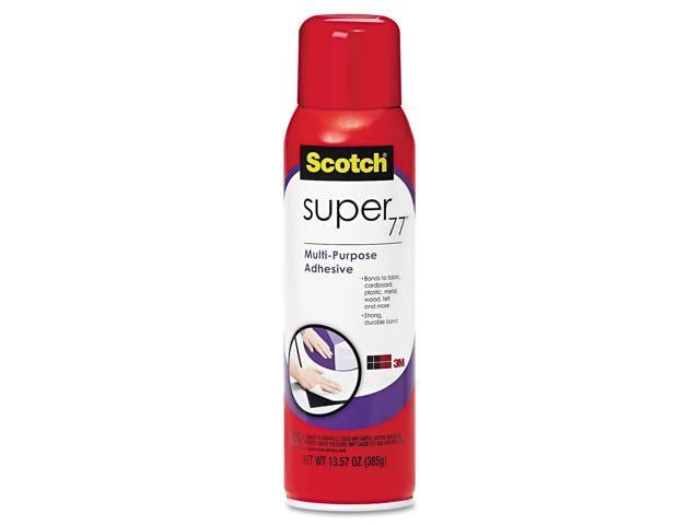 Scotch 77 13.57 oz. Super 77 Multipurpose Spray Adhesive - Dries Clear New