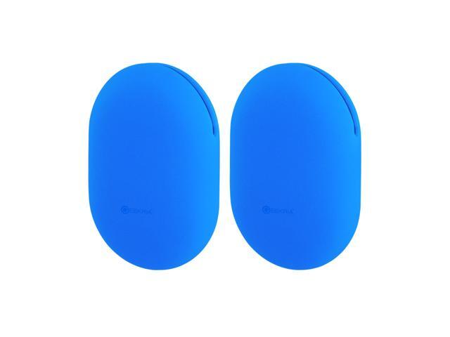 Geekria Silicone Universal Headphones Case - Set of 2 - Large Pouch Compatible with Beats Powerbeats All Earbuds USB Cable Keys Smartwatch