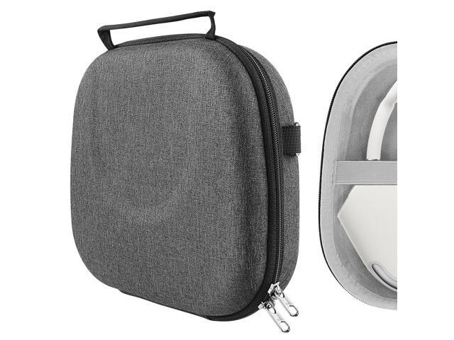 Geekria UltraShell Case Compatible with AirPods Max Headphones Replacement Protective Hard Shell Travel Carrying Bag with Room for Smart Case and