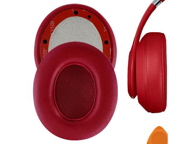 Geekria Performance Protein Leather Ear Pads Replacement for Beats Studio 3 Wireless Studio 30 Wireless Headphones Earpads / Ear Cushion / Ear