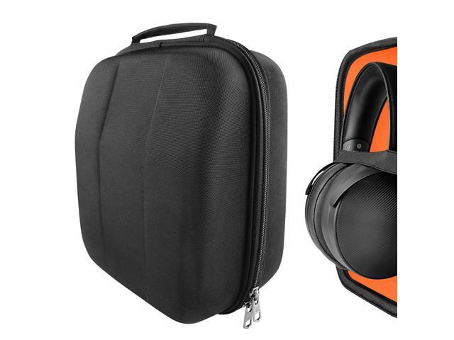 Geekria UltraShell Case for Large Sized Over-Ear Headphones Replacement Protective Hard Shell Travel Carrying Bag with Cable Storage Compatible