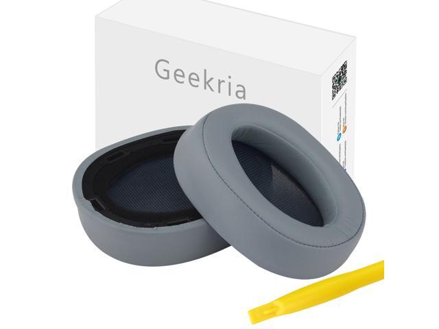 Geekria Earpad Replacement for Sony MDR-100ABN WH-H900N Headphone Replacement Ear Pad / Replacement Earpads/ Ear Cushion / Ear Cups / Ear Cover /