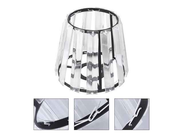 Crystal Light Shade Unique Light Cover Ceiling Lamp Cover Iron Art Lampshade