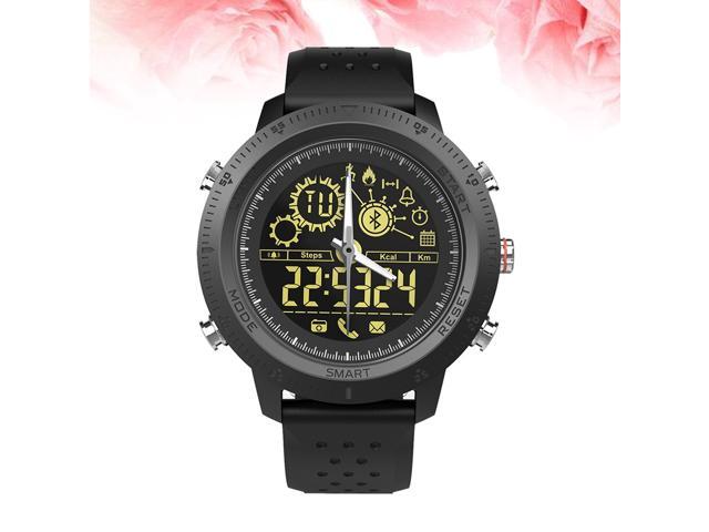 NX02 Smart Watch Smartwatch Touch Screen Wrist Watch with Camera/SIM Metal Pointer Connection Motion Monitoring Waterproof Phone Smart Watch(Black)