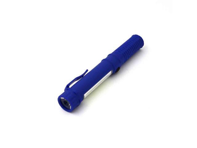 Multifunction COB LED Work Light Mini Pen Inspection Repair Flashlight Torch with Magnetic Base and Clip (Red)