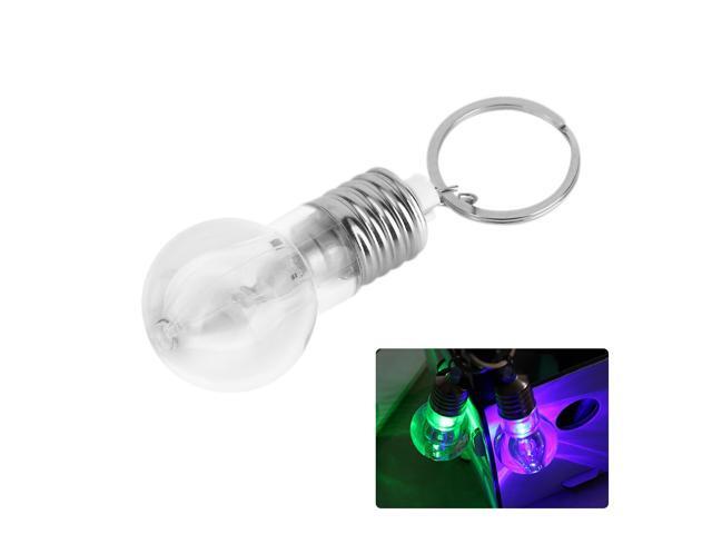 Mini LED Flashlight Key Chain Change Color Led Light Mini Bulb Torch Keyring Keychain