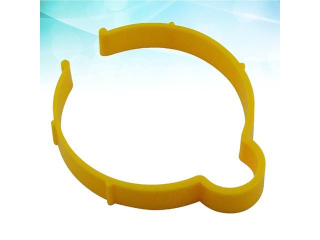 4PCS Vinyl Wrap Sheet Clip Roll Storage Clips Tool for Car Decal Sticker Wrap Vinyl - Size S (Yellow)