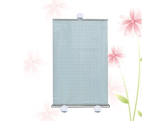 Car Automatic Rewinding Sunshade Car Side Window Block Sunshade Window Sunshades 40x60cm (Silver)